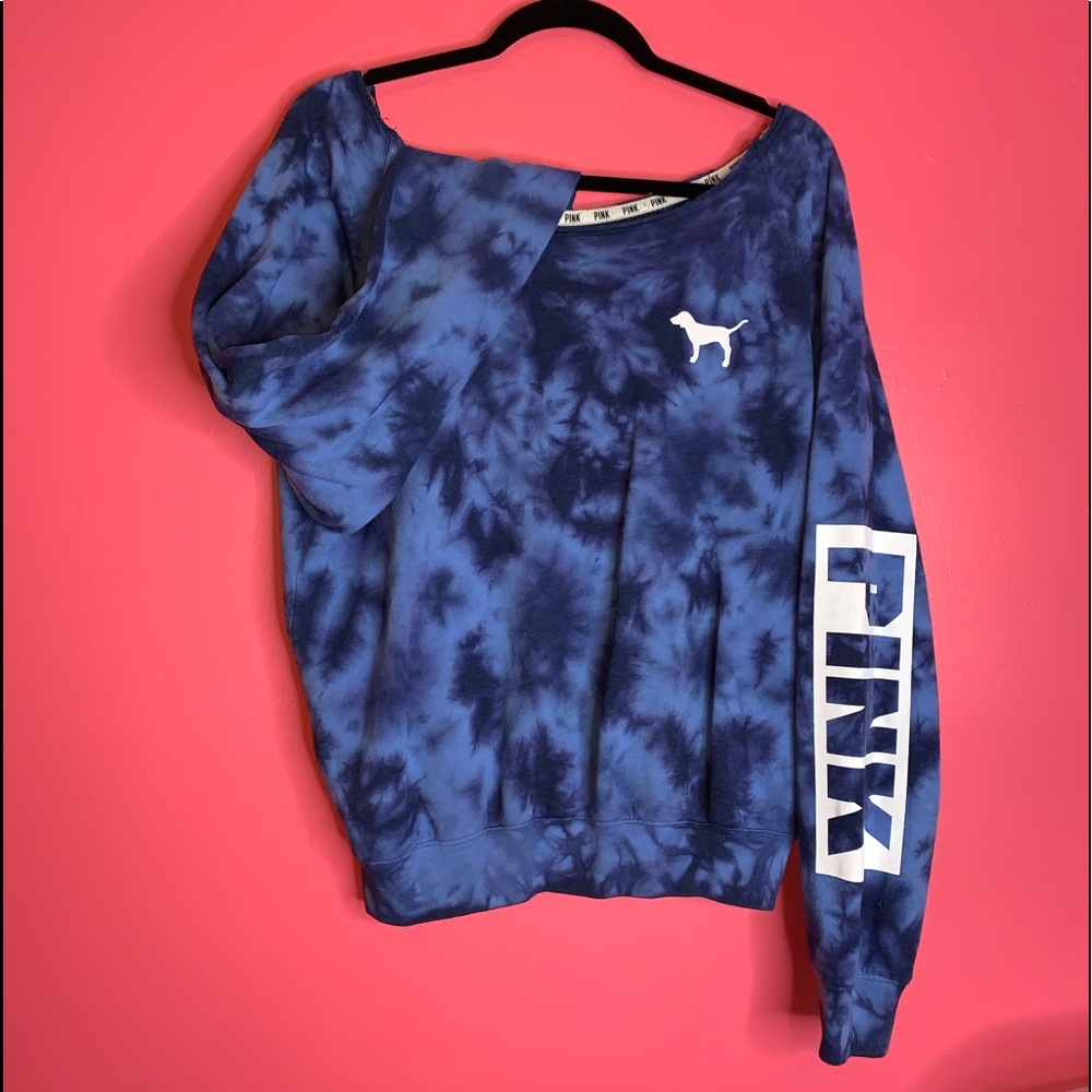 PINK tie dye Sweatshirt